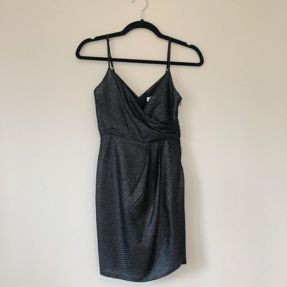 Silence + Noise Stardust Mini Wrap Dress